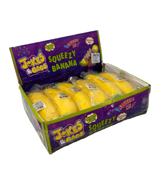 7" Filled Sand Stretch Banana