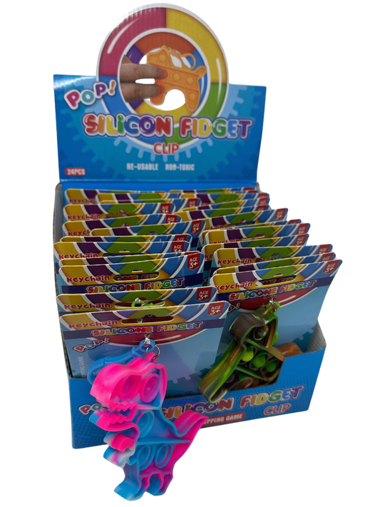 Pop It Keychain Display