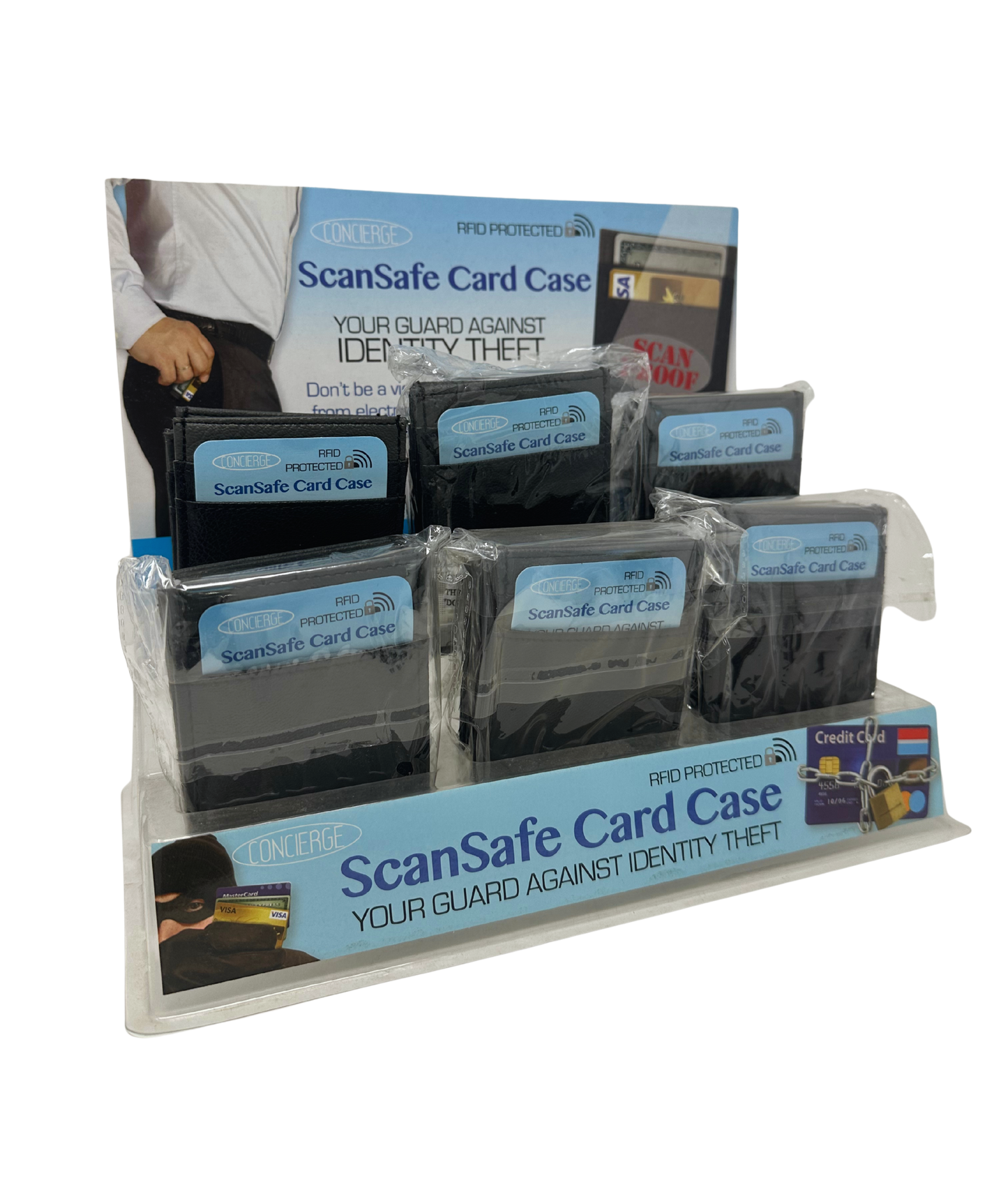 Men's Scan Safe Card Case