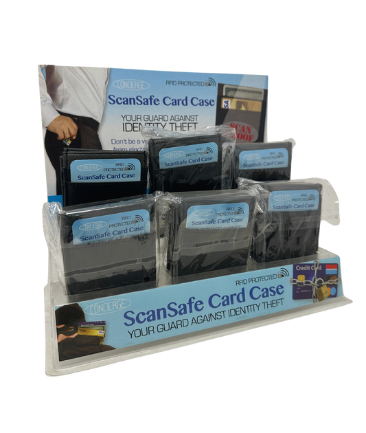 Men's Scan Safe Card Case