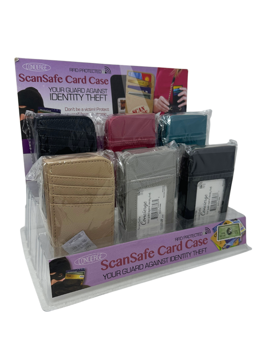 Women's Scan Safe Card Case