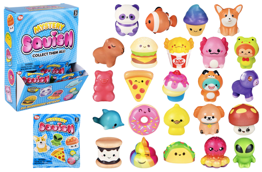 Mystery 2" Squishy 24ct Display (Bag)