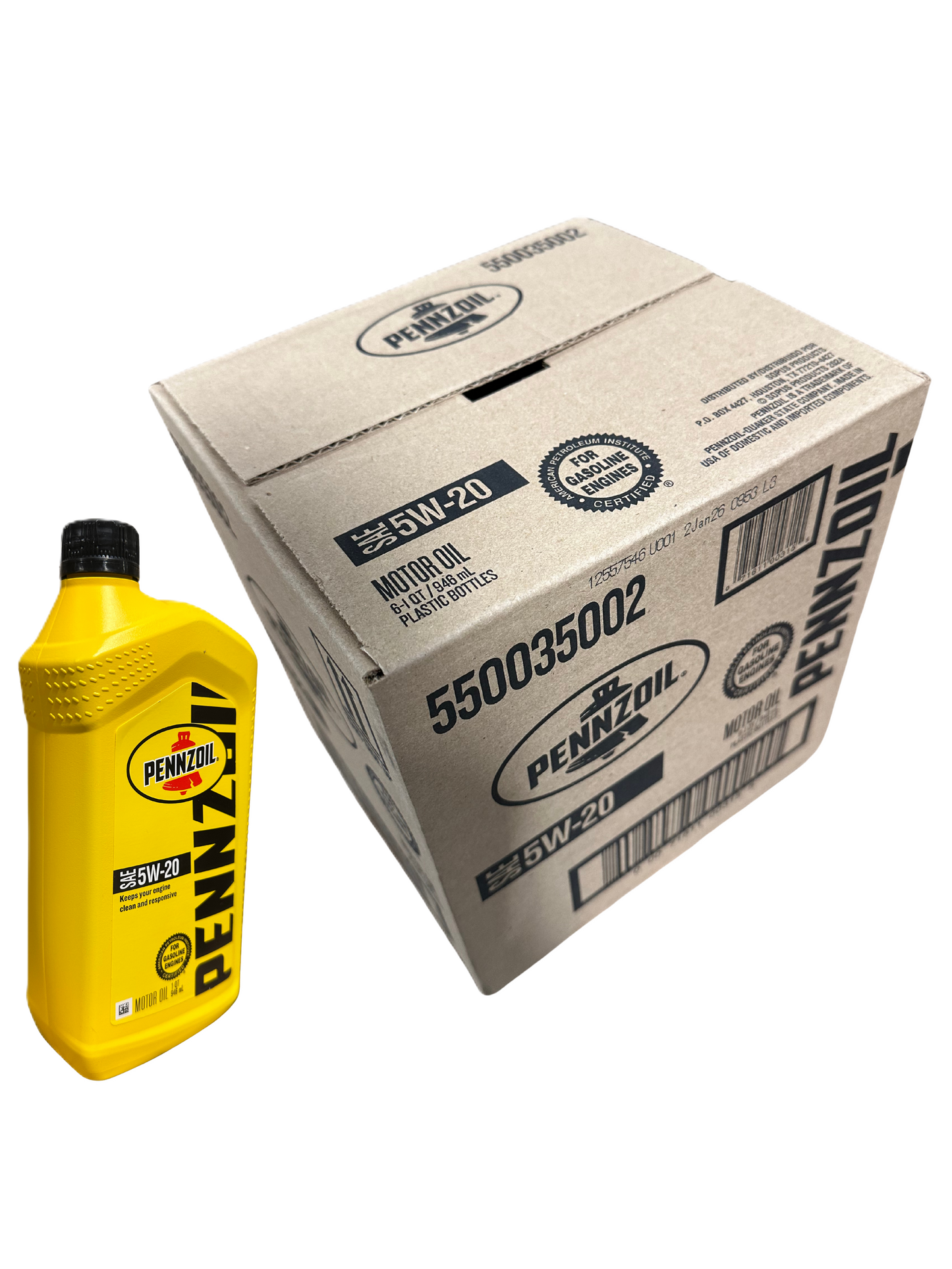 Pennzoil Motor Oil 5W20