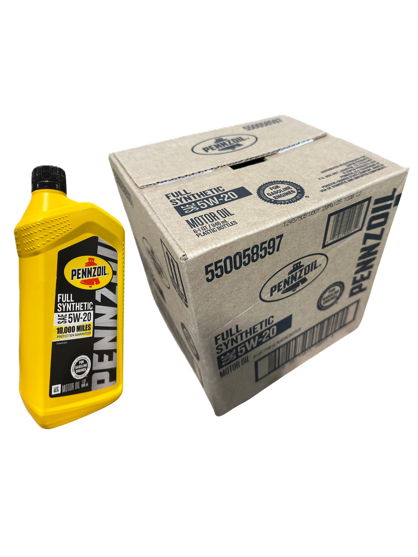 Pennzoil Synthetic Oil 5W20