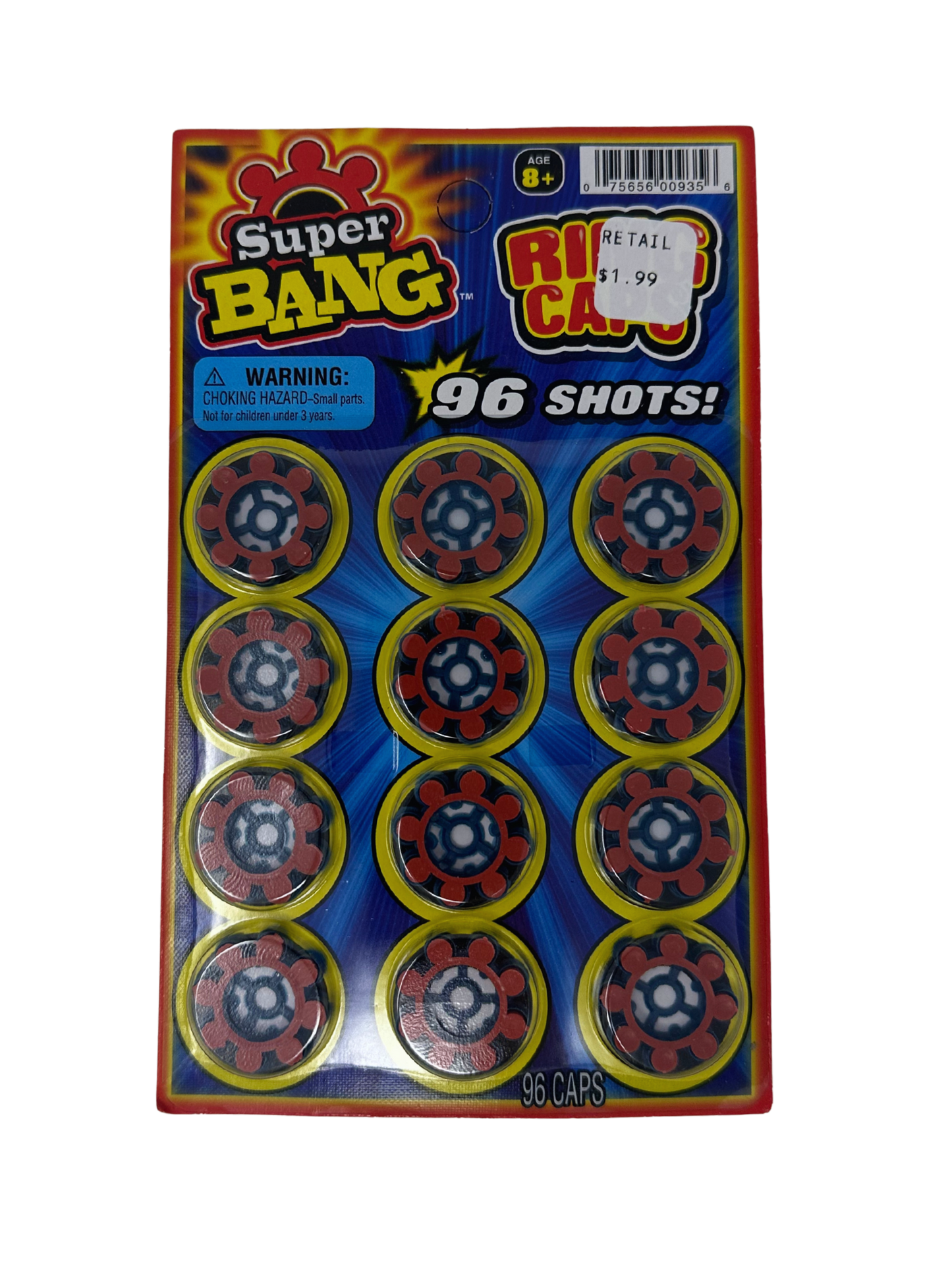 Super Bang Ring Caps 96pc