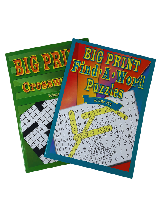 Big Print Puzzle Book