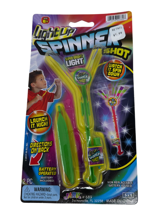 JA-RU Light Up Spinner Shot