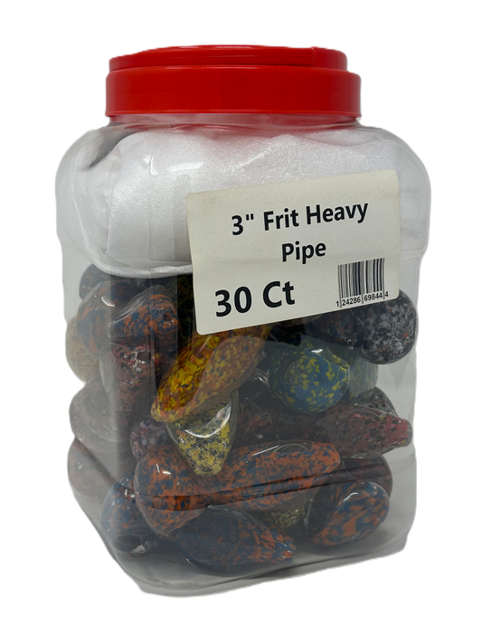 3" Heavy Frit Jar