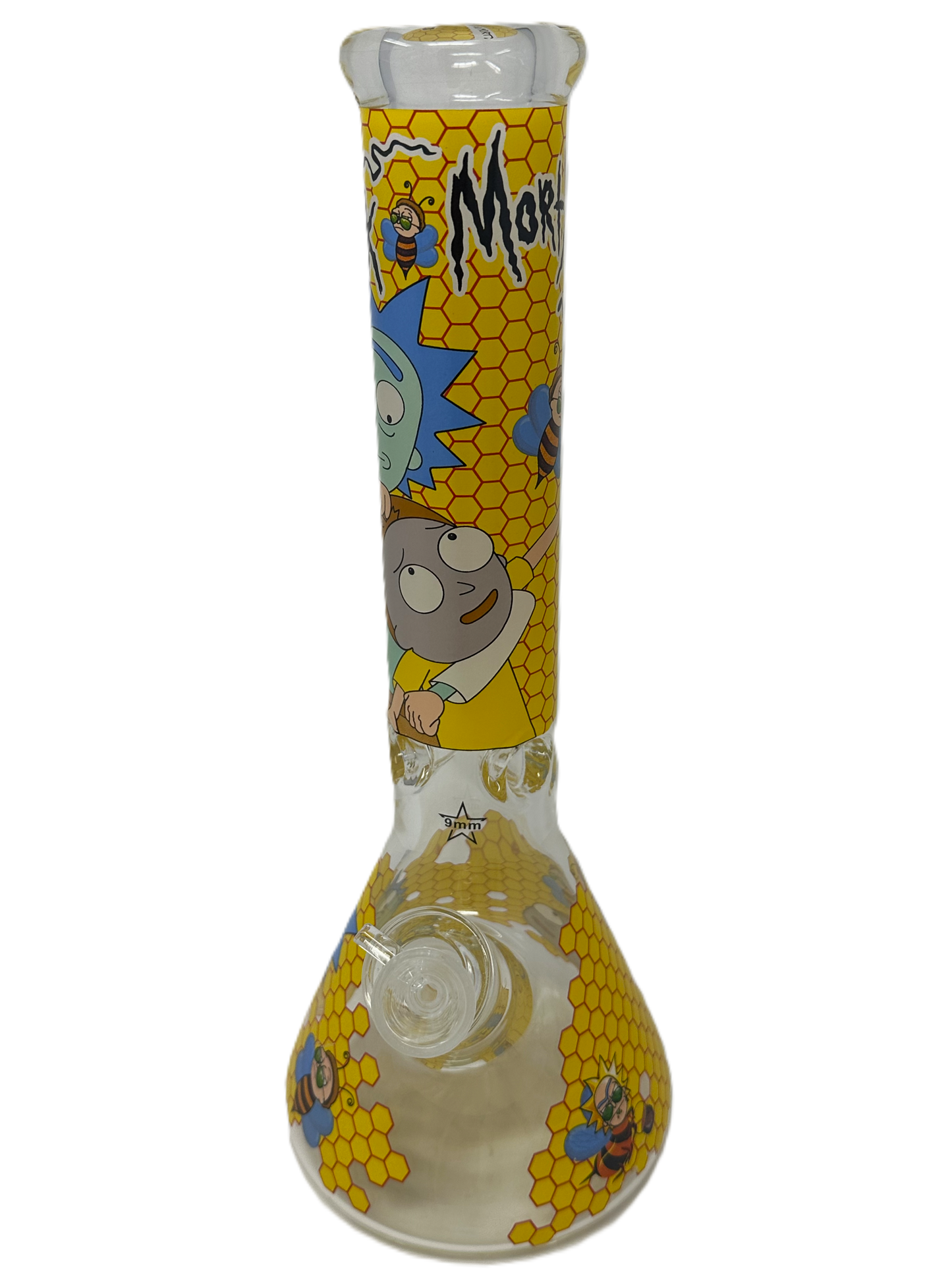 14" Rick and Morty Water Bong