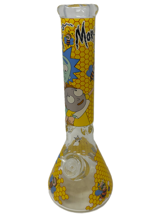 14" Rick and Morty Water Bong