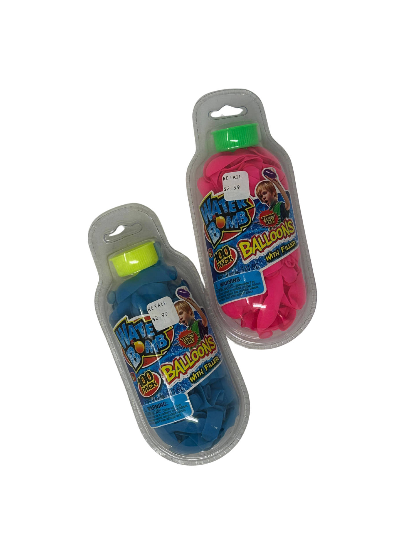 Water Bombs w/ Filler 100ct